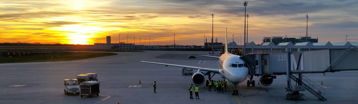 Anreise mit dem Flugzeug